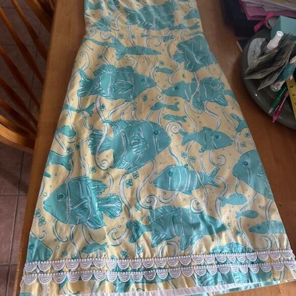 Lilly Pulitzer Dresses & Skirts - Lilly Pulitzer White Label Size 12  South Ocean Blvd Dress Strapless  EUC